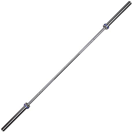 Insportline Olympische Langhantel mit 6 Nadellagern (675 kg), professionelle Stange, Wettkampf, 2,2 m