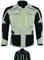 Texpeed Giacca moto uomo con protezioni - Giubbotto 4 stagioni da motociclista inverno invernale/estate Cordura impermeabile con armatura CE (EN 1621-1) Bianco sporco/Grigio - 4XL