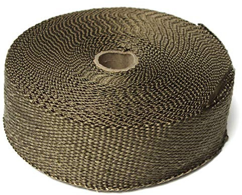 Hitzeschutzband 15M * 50MM Motorrad Auspuff Thermisches Auspuffband Header Heat Wrap Resistant Downpipe for Motorrad Autozubehör Auspuff Hitzeschutzband