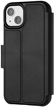 Tech 21 EvoLite Wallet Case for iPhone 13-3 card slot walle, Black