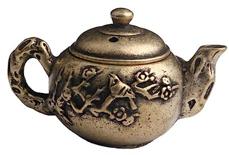 Théière Ornements Cuisinière À Induction Bouilloire Théière Turque Théière Décoration Roman Bouilloire Décor De Table Vintage Bouilloire À Thé Cadeaux Alimentaires Vieux Bronze Laiton Modélisation