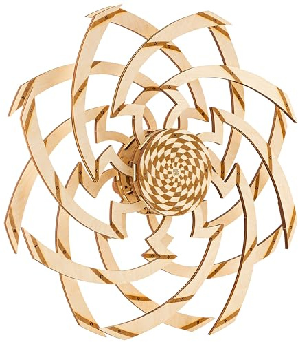 Wood Trick Hypnotic Vortex 3D Holzpuzzle für Erwachsene zum Bauen