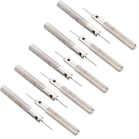 Uonlytech Pin De Expulsión De Bandeja Sim para Teléfono Móvil, 10 Piezas, Hierro, Tamaño 0.7 Mm, Accesorios para Smartphones, Práctico y Portátil, Compatible Múltiples Dispositivos, Color Metálico