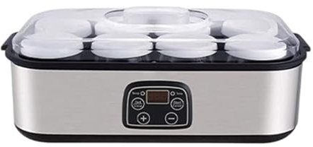 Sharplace Yogurtiera professionale elettrica con 8 vasetti da 1,4 litri