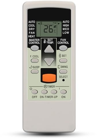 Compatible con Mando Aire Acondicionado Fujitsu, para Fujitsu Mando Universal Aire Acondicionado, Compatibilidad Total con Bomba de Calor Inverter, Listo para Usar en Segundos