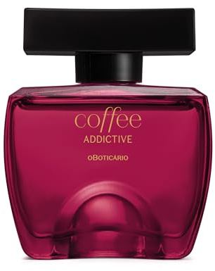 O Boticário Coffee Addictive Woman Eau de Toilette, Bold Floral Perfume with Vanilla, Sandalwood & Coffee Extract, Sophisticated Warm Fragrance, 3.4 Ounce (100ml)