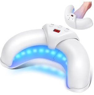 Dispositivo di Trattamento Laser dei Funghi Delle Unghie dei Piedi Indolore, Solvente di funghi per unghie e unghie, Trattamento domiciliare di onicomicosi, Nail Art Strumenti