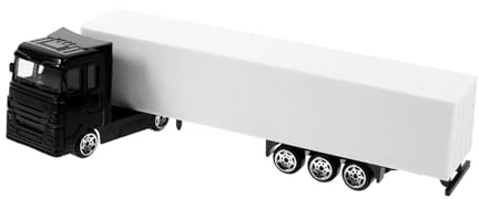 BESPORTBLE Mini Alloy Truck Model Toy Realistic Shipping Container Car Boys and Girls Toy Lorry