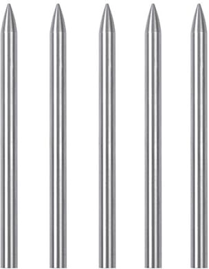 5Pcs Non-Slip Weaving Needles Paracord Tools Waterproof Paracord Lacing Needle Portable Stitching Splicing Weaving Sets for DIY Bracelet Splicing Kit