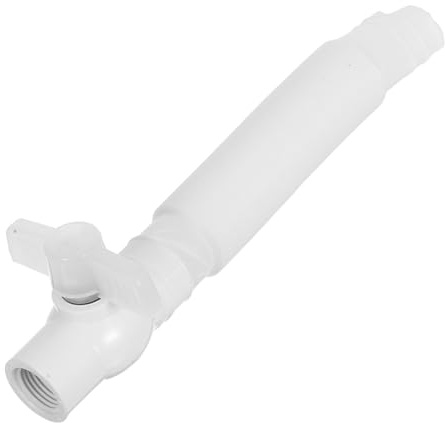 Ipetboom Foldable Bucket Drainage Valve with Flexible Hose for Adults High Temperature Resistant Bath Drain Pipe -Saving Design for Indoor and Outdoor Portable Use