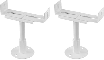 Heizkörperhalterung, Heizkörperhalterungen, Heizkörperfüße, verstellbar 11–16 cm, Aluminium, Geeignet für Heizsysteme, Weiß, 2 Stück