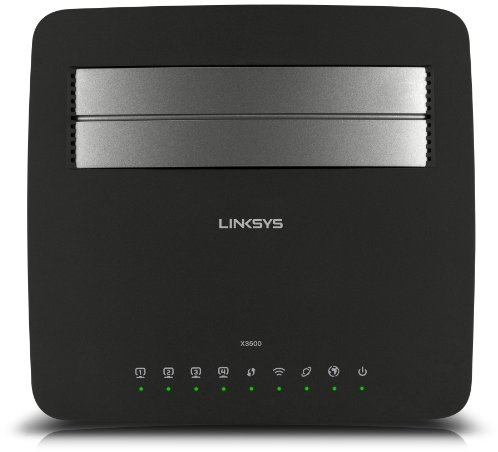 Linksys Routeur sans Fil Double Bande X3500 N750 avec Modem ADSL2+/USB