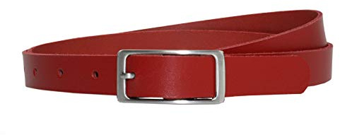 Vascavi Ledergürtel, 2 cm breit, Made in Germany, echt Leder Gürtel für Damen, als Hüftgürtel, kürzbar