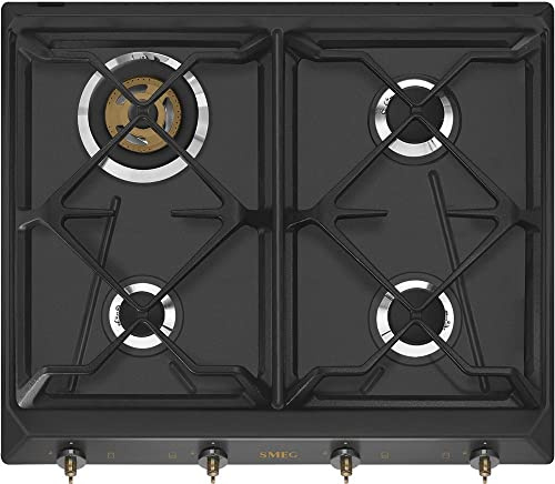 Smeg SRV864AOGH piano cottura Antracite Incasso Gas