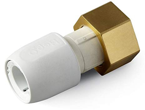 Hep2O 15mm x 3/4 Inch Straight Tap Connector - Pack of 2