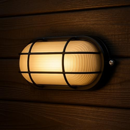 ADAKAT Aluminium Kellerleuchte IP54 E27