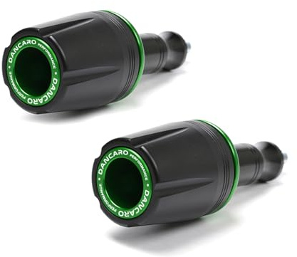 UPIKIT Protection Contre Les Chutes De Moto Cadre Curseur Carénage Garde Crash Pad pour Kawasaki Z125 Z250SL Z400 Z900 Accessoires De Protection (Couleur : Vert)