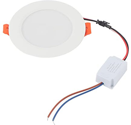 Faretto da Soffitto con Sensore di Movimento, Faretto da Incasso a Induzione del Corpo Umano Sensore LED Lampada da Pannello Incorporata a Soffitto Luce da Incasso Per Interni, Esterni, Portico, Cucin