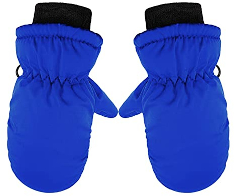 Sunnyuk Fäustlinge Kinder Wasserdicht 3-8 Jahre Handschuhe Jungen Mädchen Winter Kinderhandschuhe Unisex Skihandschuhe Winddicht Warme Winterhandschuhe Ski Handschuhe für Skifahren Radfahren