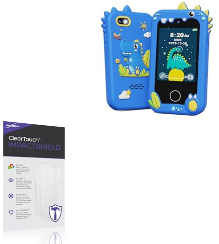 BoxWave Screen Protector Compatible with KOKODI Kids Smart Phone (2.8 in) - ClearTouch ImpactShield (2-Pack), Impenetrable Screen Protector Flexible Film