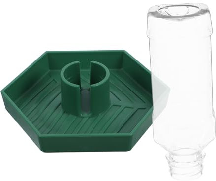 BESPORTBLE Reptilien-wasserspender Aus Kunststoff Bodennapf Für Schildkröten Und Andere Reptilien Einfach Zu Reinigen Und Praktisch Für Täglichen Gebrauch Im Terrarium