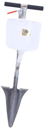Applicatore di Fertilizzante, spanditore di Fertilizzante, distributore Manuale di fertilizzanti, spanditore Portatile in Acciaio per Canna da, Spandiconcime con Secchio