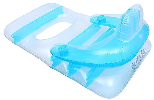 Supvox 1Stück Aufblasbares Schwimmbett Floating Pad Für Pool Und Strand Flosionsmatte Für Wasser Komfortable Schwimm Matte Für Erwachsene