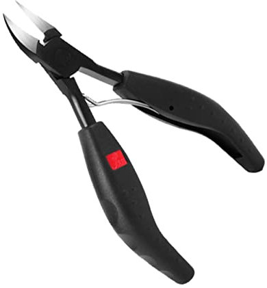 SHERCHPRY Cortaúñas De Acero Inoxidable Para Uñas Encarnadas 1 Unidad Profesional Tamaño Medio Cuidado De Pies Para Personas Mayores Bolsa Negra De Almacenamiento