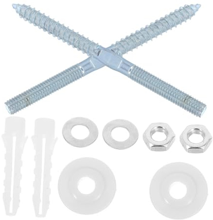DIYEAH Fissaggio Lavabo da Bagno Installazione Nascosta e Resistente Kit Alta Tenuta per Lavabi Sospesi Fissaggio Stabile per Lavabi Cucina e Bagno Montaggio e Duraturo