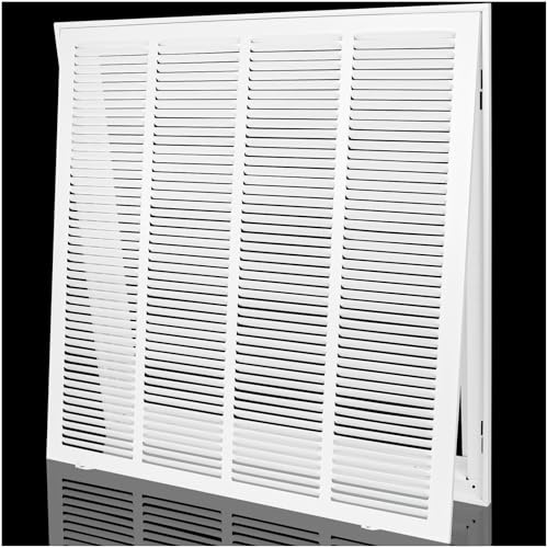 Return Air Grille Vent Cover Grill for Wall and Ceiling,Air Return Vent Cover Fits Duct Opening 20W x 25H, HVAC A/C Cold Air Intake Grille