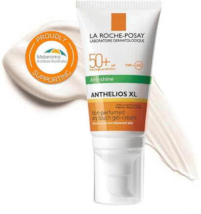 La Roche Posay Gel-Crema, Fotoprotección SPF50+, Resistente al Agua, Sudor y Arena, Efecto Matificante, Fórmula con Mexoryl 400, Anthelios UV-MUNE 400 Oil Control, 50 ml (El emabalaje puede variar)