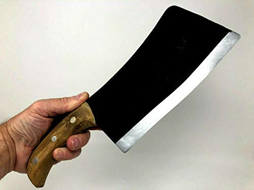 Rubber Johnnies PU Schaum Fleischschneider Handheld Metzgermesser Halloween Film Theater Rollenspiel Requisite Kostüm Zubehör