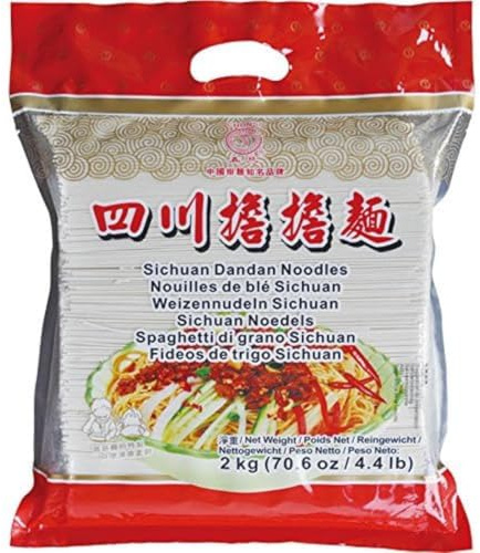 Chunsi Fideos de Trigo Sichuan - Paquete de 8 x 2000 gr - Total: 16000 gr