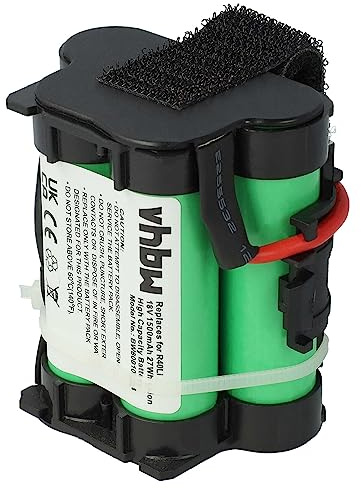 vhbw Akku kompatibel mit McCulloch ROB R1000 | R600, R800 Rasenroboter Rasenmäher (1500mAh, 18V, Li-Ion)