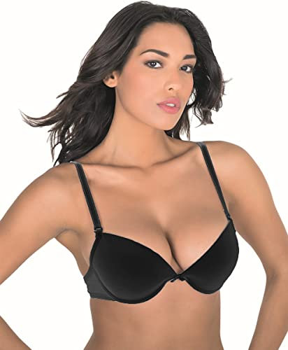 ARIS Reggiseno Patrizia Ferretto Coppa B Imbottita Tg. 6 (Nero)