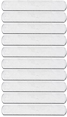 CLISPEED Pour Gilet Lesté 15X1 Pouces 10 Pièces Plaques Pondérées Pour Entraînement Fitness Et Musculation Accessoires De Poids Vestes Lestées Et Bandes De Force