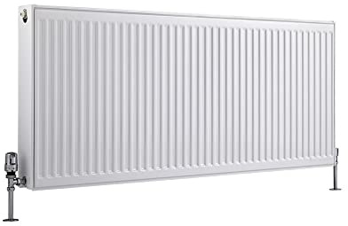 MILANO White Type 11 Horizontal Single Panel Convector Radiator 600x1800mm