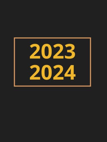Schülerkalender 2023-2024: Wochenkalender & Terminplaner für Studierende, Kalender für August 2023 bis Juli 2024