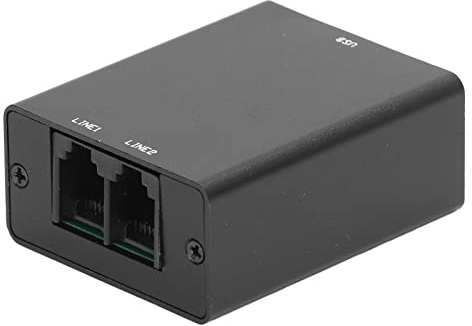 Mini Grabadora de Voz de para Teléfono Grabadora de Voz de Teléfono Fijo con Memoria de 32 GB Puerto RJ11 de 100 a 240 V para Telefónico Analógico de Hogar y Oficina