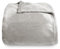 Silentnight Supersoft Fleece Throw Blanket - Versatile Fluffy Throw for Bed Sofa and Couch Crafted from Warm Cosy Super Soft Fleece - Silver - 130 x 150cm