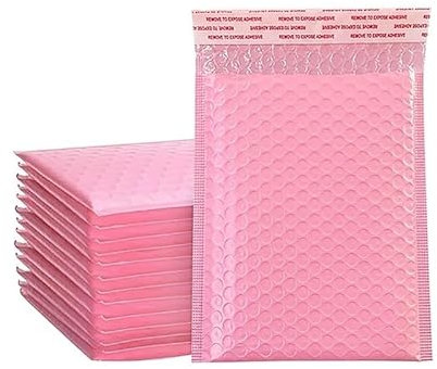 Versandtaschen Luftpolster 10 Stück große Blasen-Versandtaschen aus Poly-Blasen-Versand, selbstdichtend, gepolsterte Umschläge, Geschenktüten, Verpackung, Umschlag, Taschen for Bücher PolsterumschläGe