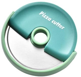 1PC Motorcycle Bicycle Pizza Wheel Knife Circular Stainless Steel Pizza Cutting Multifunctional Roller Knife (Circular)
