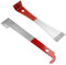 2 Pack Steel Beekeeping Hive Tool Hive Scraper Tool Bee Frame Lifter and Scraper Equipment for Beekeepers, 2 Types