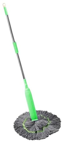 Trapeador deshidratado 2 en 1, fregona de limpieza redonda de giro de 360 grados, nuevo autoescurridor 2024 y para Floor Twist S en seco, limpieza, mopas húmedas