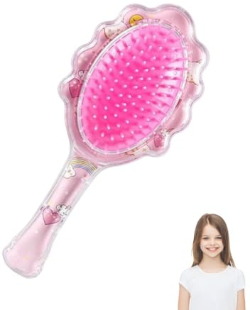 TPZORJX Spazzole per styling capelli,1 pcs Pettine per Capelli Unicorno, Spazzola districante per capelli bagnati e asciutti, districa tutti i tipi di capelli, riduce la rottura, elimina i nodi