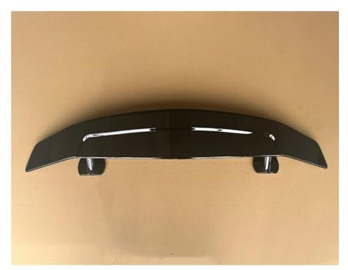 Tail Wing For JDM GT Style Universal Rear Wing Trunk Spoiler Air Deflector Dam Tail Decoration For Sedan Cars Tuning Accessories Rear Spoiler(Glossy Black)