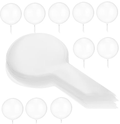 BESPORTBLE 100stücke Bubble Bobo Ballons Durchsichtige Luftballons Zum Füllen Für Hochzeit Geburtstag Party Dekoration
