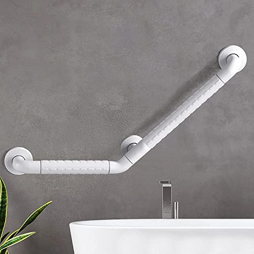 LCUVIMPEX Bathtub Grip Wall Handrail, Bathroom Aid Assist Rail Sturdy Shower Safety Grab Bars,Toilet Grab Bar(19.7x27.6in)
