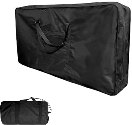 lvifloae Fahrrad-Reisetasche, 810d Mountainbike-Reisetasche, tragbare Faltbare Fahrradtaschen, Koffer, Wasser- und verschleißfest, mit starkem Gurtband und separaten Innenfächern für 26–29 (A)