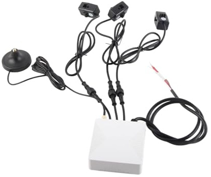 Haofy WiFi Smart Power Meter 3 Phasen Energiemonitor für Zuhause mit 3 Stück 80A Sensor – Echtzeit-Energiedaten für Smart Home Automation